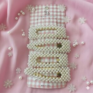 Sincerely Jules Pearl Hair Clips